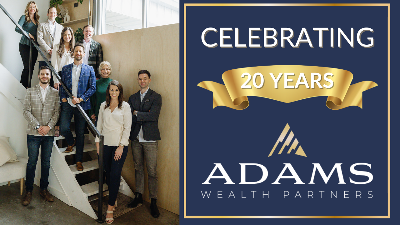 20 years adams wealth partners